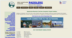 Desktop Screenshot of nhamcpaddlers.org